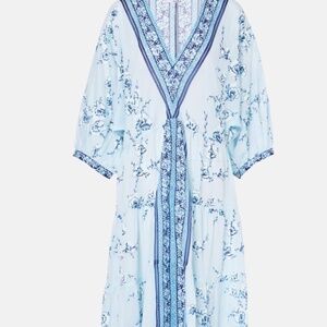 JULIET DUNN Printed cotton kaftan Size S